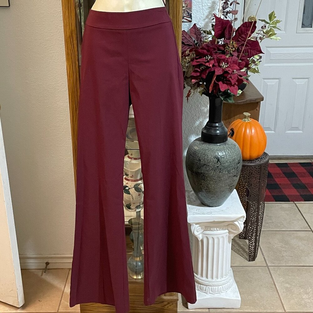 NWT $275 Merlot Bellini Pants AVENUE MONTAIGNE S 8